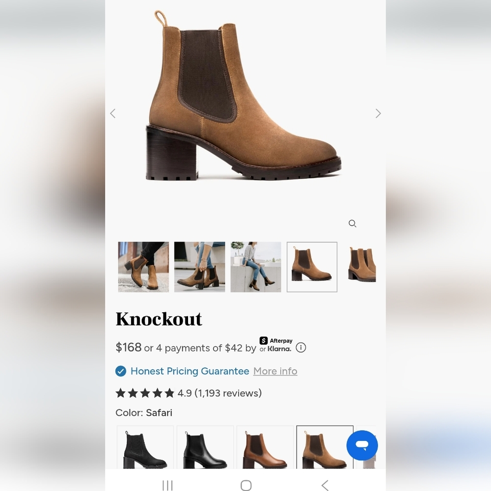 Thursday Boot Co Suede Knockout Boot - Picture 10 of 11
